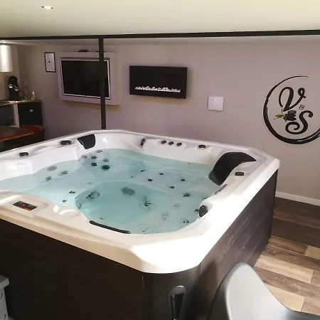 V&spa 2 D'hotes Avec Privatif Dont Avec Un Sauna Oda ve Kahvaltı Saint-Martin-Boulogne